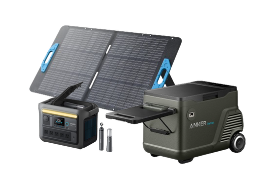 Anker EverFrost 30 + Anker SOLIX C800X + Anker PS200 Solar Panel (200W)