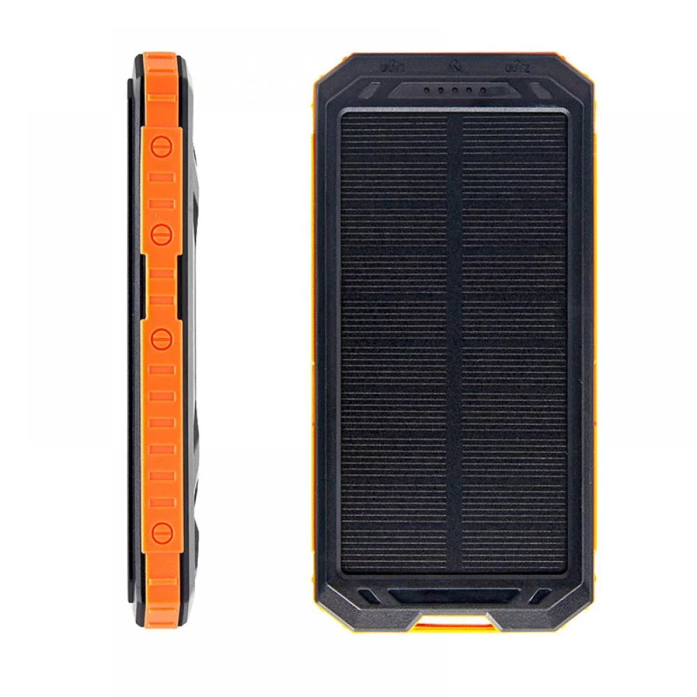 Waterproof 600000Mah Dual USB Portable Solar Battery Charger Solar Power Bank for Iphone, Mobile Cell Phone