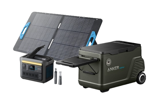 Anker EverFrost 40 + Anker SOLIX C800X + Anker SOLIX PS200 Solar Panel (200W)