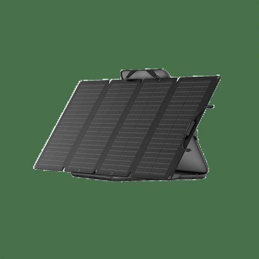 Ecoflow 160W Portable Solar Panel for Power Station, Foldable Solar Charger with Adjustable Kickstand, Waterproof IP67 for Outdoor Camping,Rv,Off Grid System