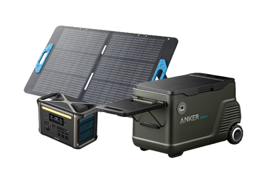 Anker EverFrost 40 + Anker SOLIX F1500 + Anker PS200 Solar Panel (200W)