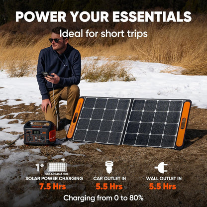 Portable Power Station Explorer 500, 518Wh Outdoor Solar Generator Lithium Battery (Solar Panel Optional)