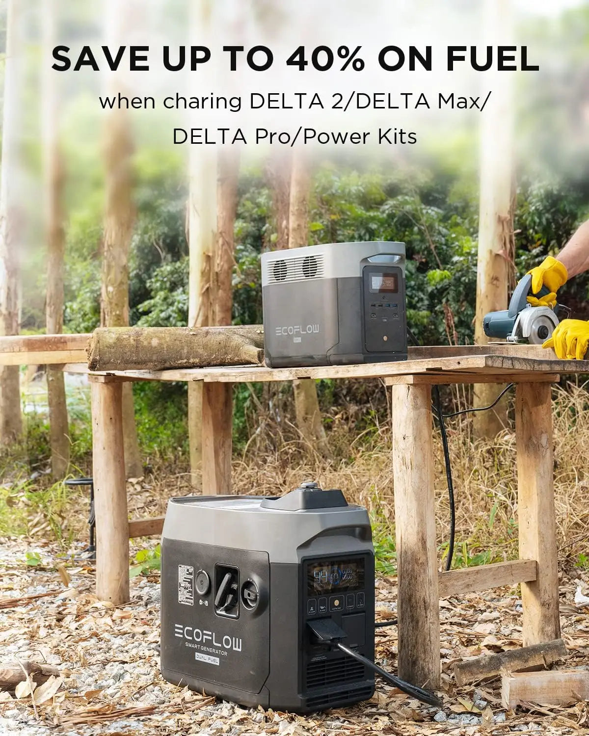 Dual Fuel Smart Generator with Both LPG and Gas Powered Support, Smart Control, for Home Battery Backup Emergency