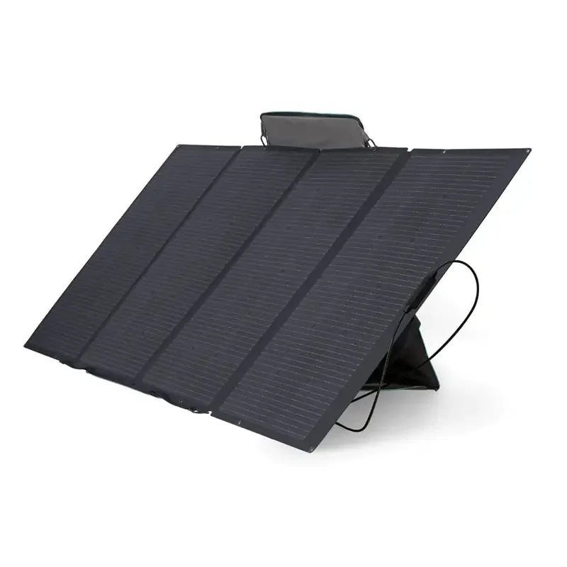 ECOFLOW 400W Portable Solar Panel, Foldable & Durable, Complete with an Adjustable Kickstand Case, Waterproof IP68 for Outdoor